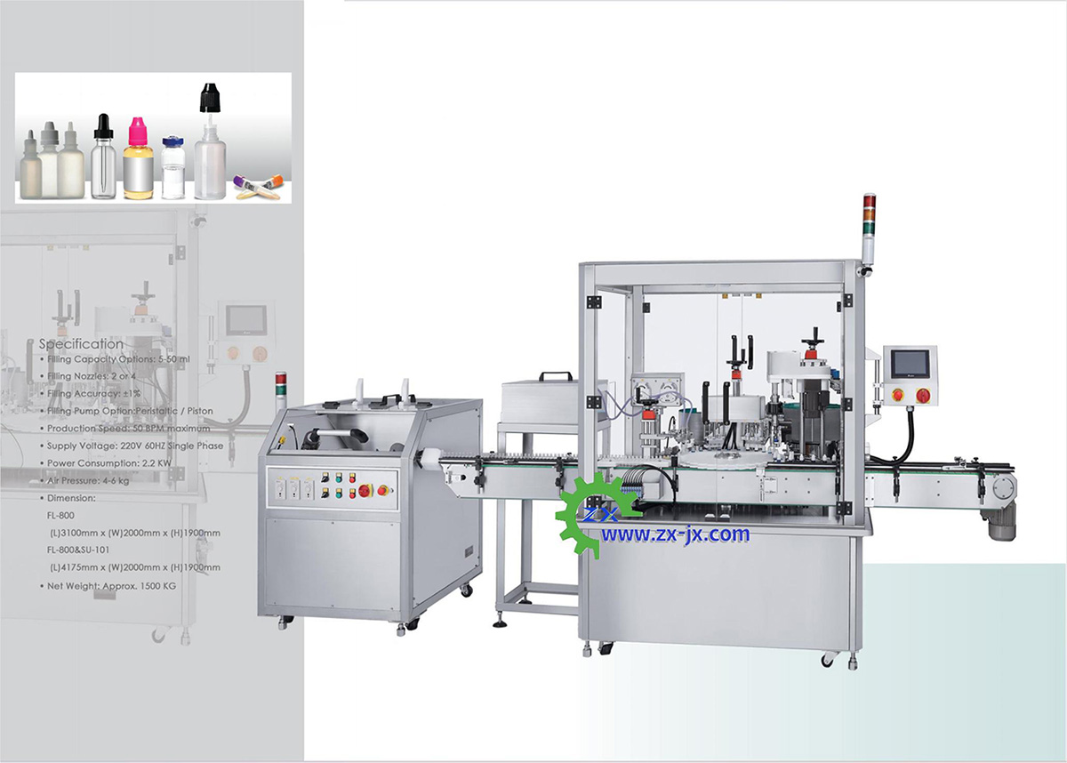 Bottle Rinsing Filling Capping Integrated Machine