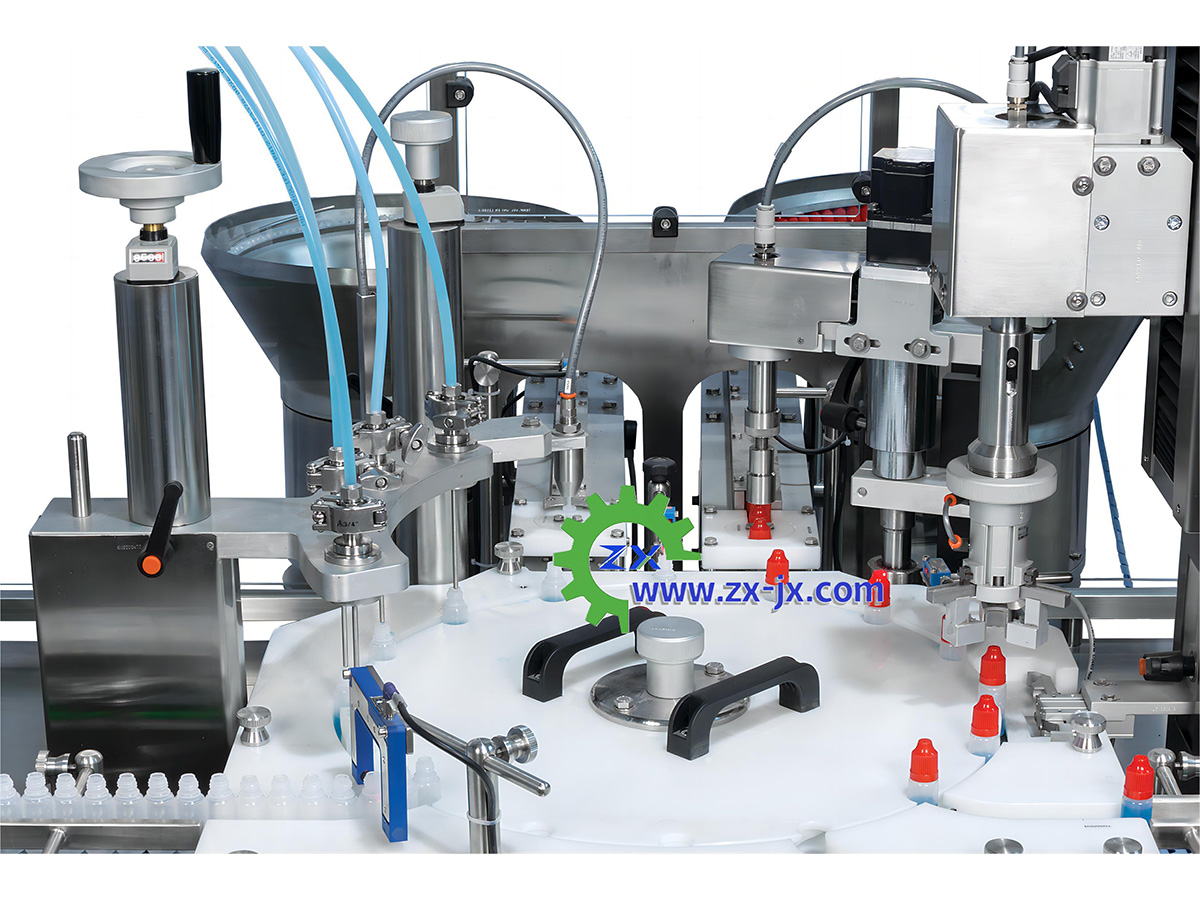 High-Speed Filling and Capping Linked Machine