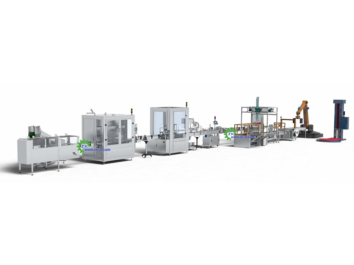 Fully Automatic Powder Packaging Production Line